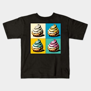 Pop Religieuse Pastry Art - French Cuisine Culinary Kids T-Shirt